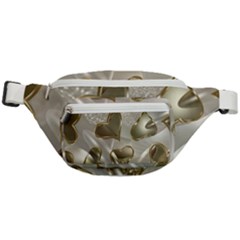   Golden Hearts Fanny Pack by Galinka