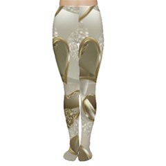   Golden Hearts Tights by Galinka