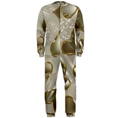   Golden Hearts Onepiece Jumpsuit (men)  by Galinka