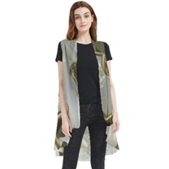   Golden Hearts Sleeveless Chiffon Waistcoat Shirt