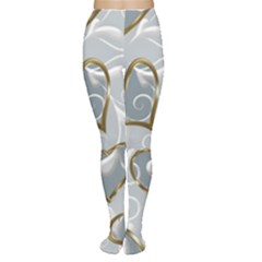  Gold Hearts Tights by Galinka