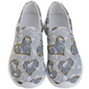  Gold hearts Men s Lightweight Slip Ons View1