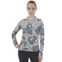  Gold hearts Women s Pique Long Sleeve Tee View1