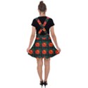 Rose Ornament Velvet Suspender Skater Skirt View2