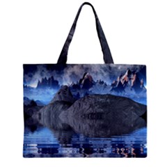 Bluemountains Zipper Mini Tote Bag by LW323