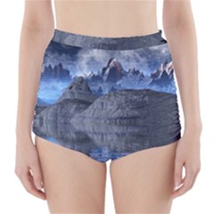 Bluemountains High-waisted Bikini Bottoms by LW323