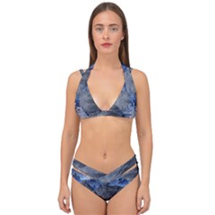 Bluemountains Double Strap Halter Bikini Set