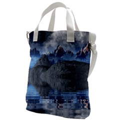 Bluemountains Canvas Messenger Bag by LW323