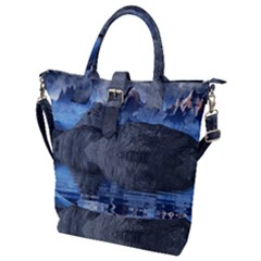 Bluemountains Buckle Top Tote Bag