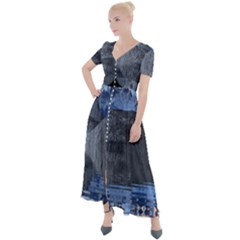 Bluemountains Button Up Short Sleeve Maxi Dress