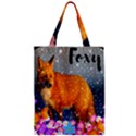 Flowerfoxy Zipper Classic Tote Bag View1