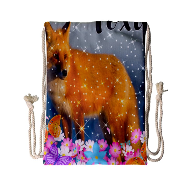 Flowerfoxy Drawstring Bag (Small)