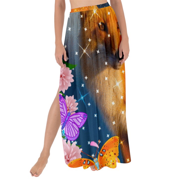 Flowerfoxy Maxi Chiffon Tie-Up Sarong