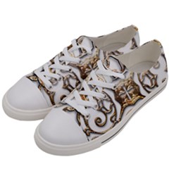 Gold Design Men s Low Top Canvas Sneakers by LW323