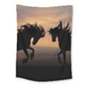 Evening Horses Medium Tapestry View1