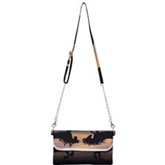 Evening Horses Mini Crossbody Handbag by LW323