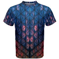 Abstract3 Men s Cotton Tee by LW323