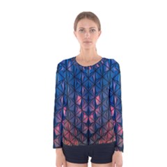 Abstract3 Women s Long Sleeve Tee