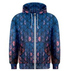 Abstract3 Men s Zipper Hoodie