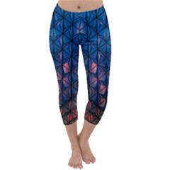 Abstract3 Capri Winter Leggings 