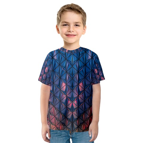 Abstract3 Kids  Sport Mesh Tee by LW323