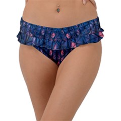 Abstract3 Frill Bikini Bottom