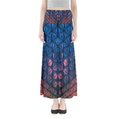 Abstract3 Full Length Maxi Skirt