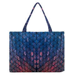 Abstract3 Zipper Medium Tote Bag by LW323