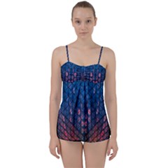 Abstract3 Babydoll Tankini Set by LW323