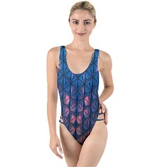 Abstract3 High Leg Strappy Swimsuit by LW323