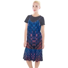 Abstract3 Camis Fishtail Dress by LW323