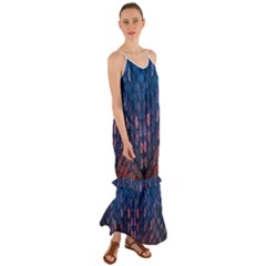 Abstract3 Cami Maxi Ruffle Chiffon Dress by LW323