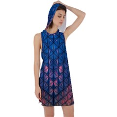 Abstract3 Racer Back Hoodie Dress by LW323