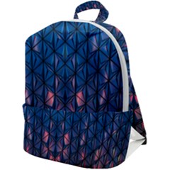 Abstract3 Zip Up Backpack by LW323