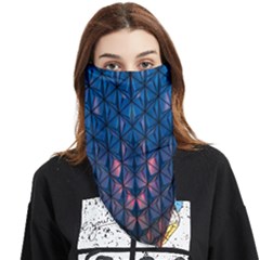 Abstract3 Face Covering Bandana (triangle)