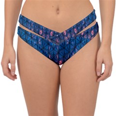 Abstract3 Double Strap Halter Bikini Bottom