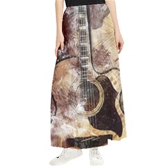 Guitar Maxi Chiffon Skirt by LW323