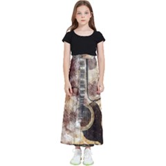 Guitar Kids  Flared Maxi Skirt by LW323