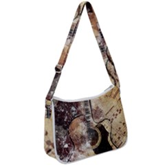 Guitar Zip Up Shoulder Bag by LW323