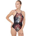 Space High Neck One Piece Swimsuit View1