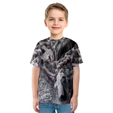 Crosses Kids  Sport Mesh Tee by LW323