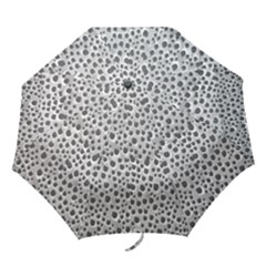 Silver Abstract Print Design Folding Umbrellas by dflcprintsclothing