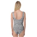 Silver Abstract Print Design Princess Tank Leotard  View2