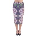 Lilac s  Velvet Midi Pencil Skirt View1