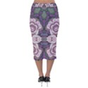 Lilac s  Velvet Midi Pencil Skirt View2