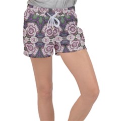 Lilac s  Velour Lounge Shorts by LW323