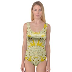 Sunshine Colors On Flowers In Peace Princess Tank Leotard  by pepitasart