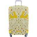 Sunshine Colors On Flowers In Peace Luggage Cover (Large) View1