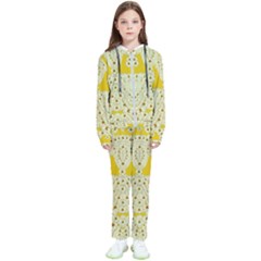 Sunshine Colors On Flowers In Peace Kids  Tracksuit by pepitasart