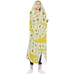 Sunshine Colors On Flowers In Peace Wearable Blanket